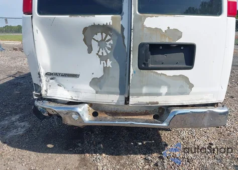 2008 Chevrolet Express Work Van from USA, damaged, VIN 1GCFG15X581225764